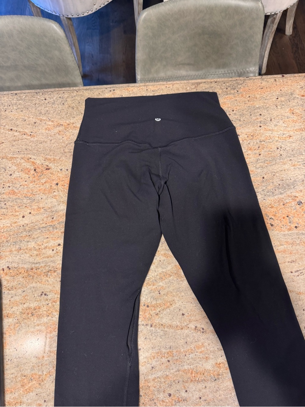 lululemon athletica Kids Black High-Rise Leggings